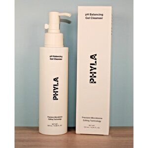 PHYLA pH Balancing Gel Face Cleanser For Pores, Acne, Blemishes, & Oiliness NIB